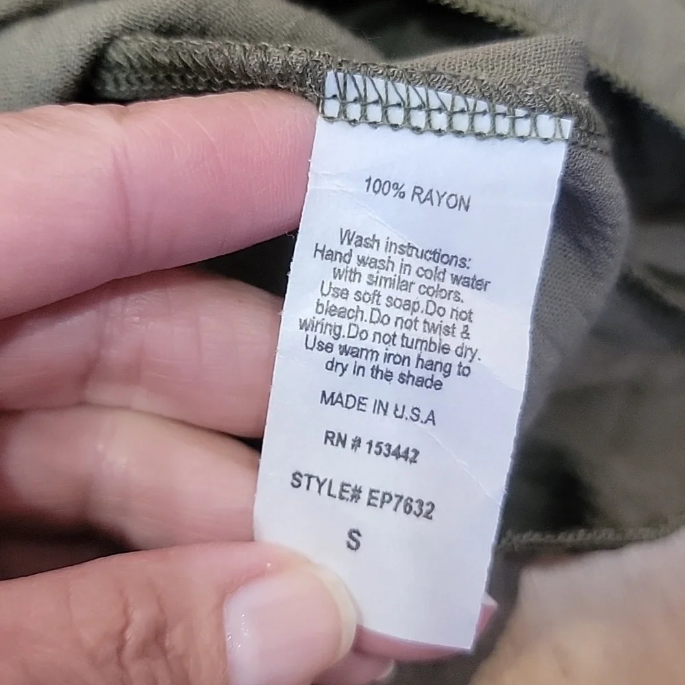 Windsor Olive Green Romper - Picture 12 of 12